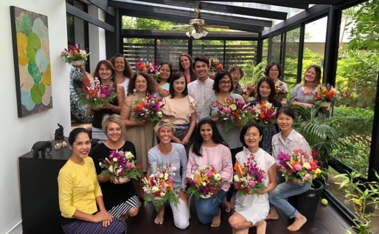 flower arrangement workshop 2019