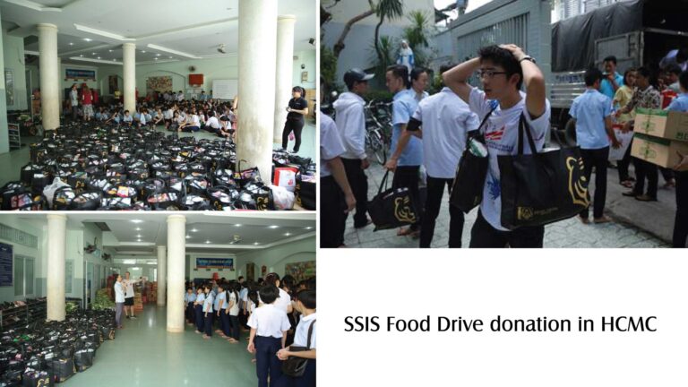 Asian Tigers Vietnam joined SSIS Food Drive donation in HCMC