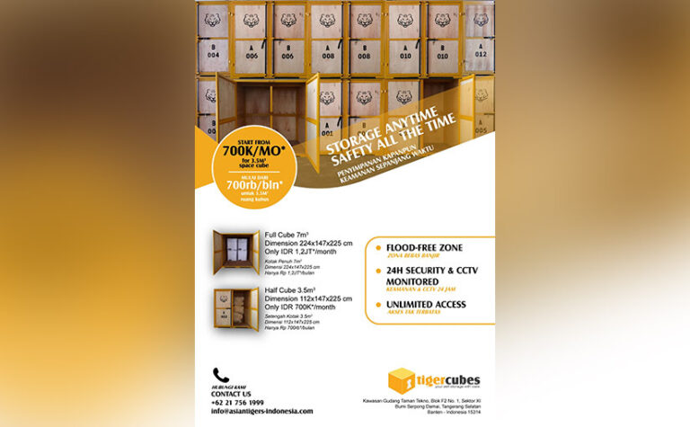 Tiger Cubes: Smart Self Storage in Indonesia, Powered by Asian Tigers