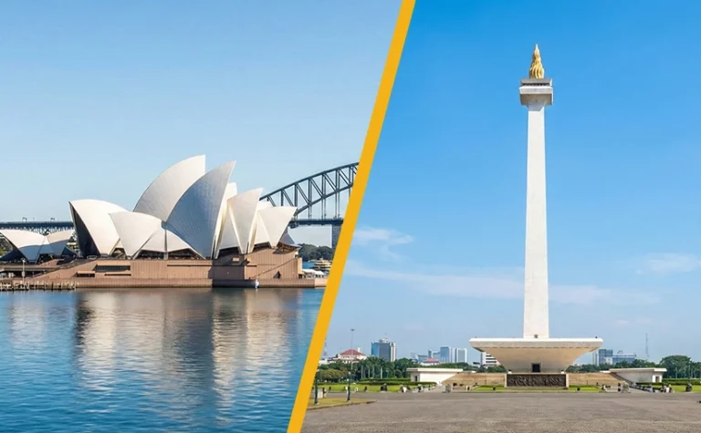 Moving from Australia to Indonesia