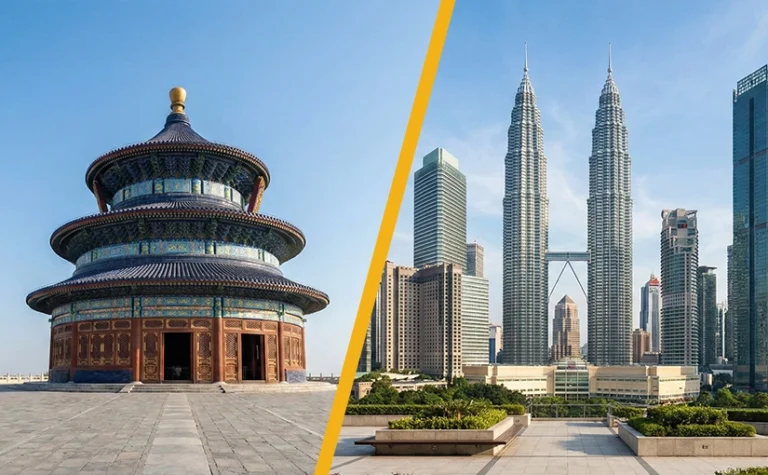 Moving from China to Malaysia