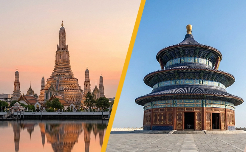 Moving from Thailand to China