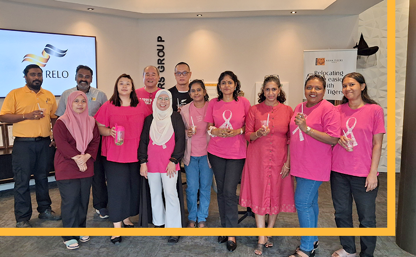 Adding More Colour: Malaysia Team Continues Pink October Journey